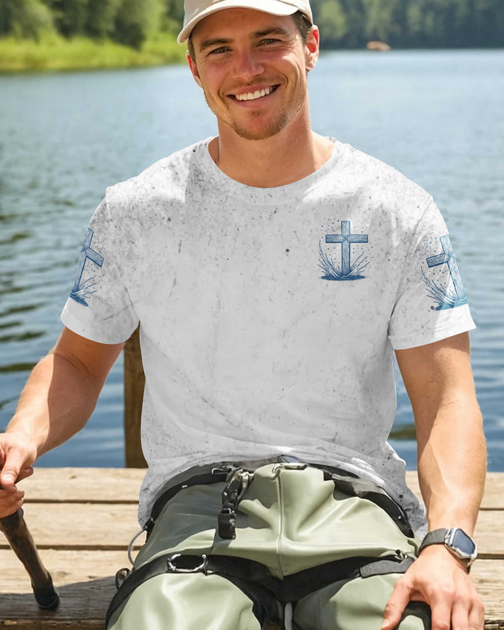 Follow Me I Will Make You Fishers Of Men All Over Print T-Shirt