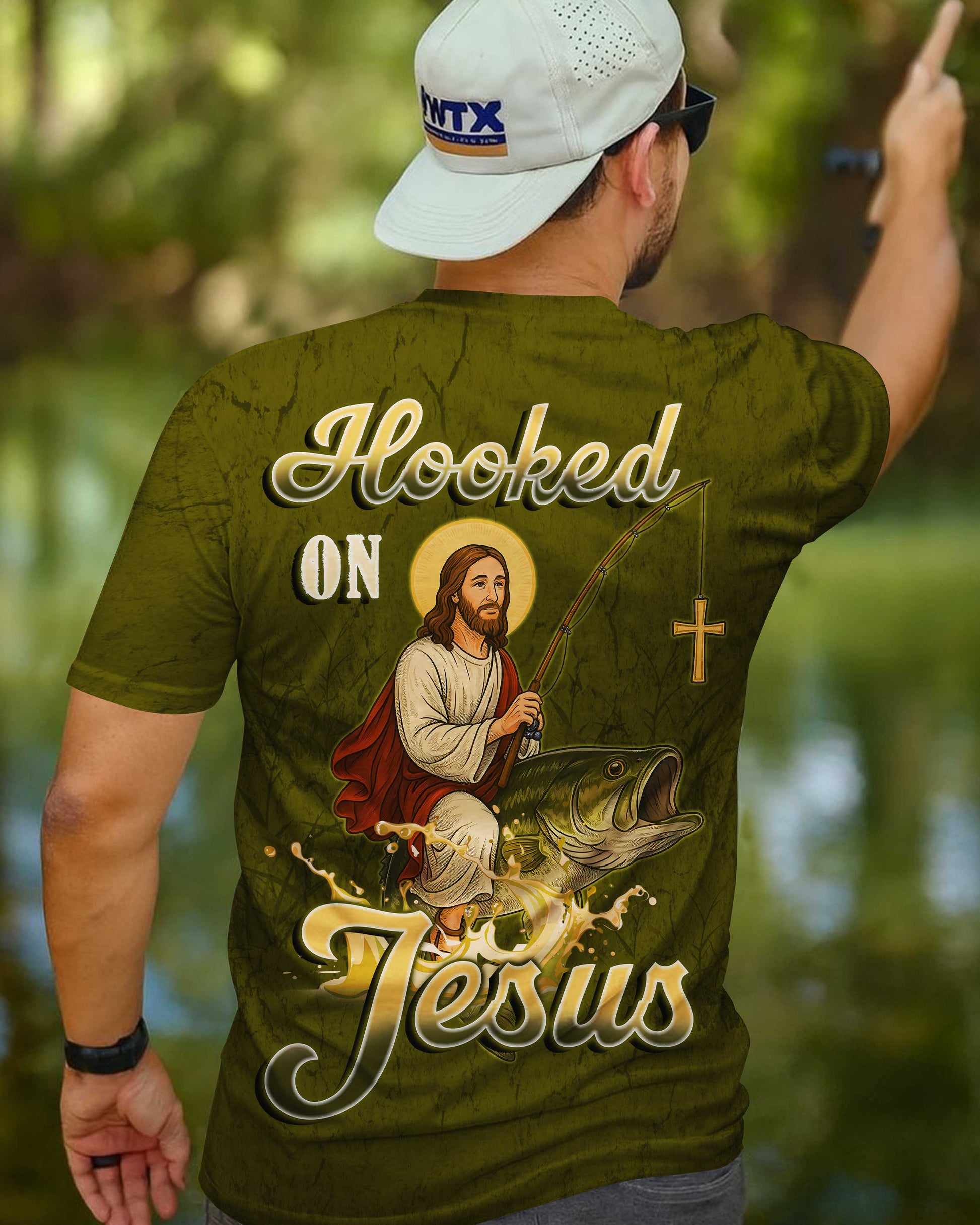 Hooked On Jesus Shirt