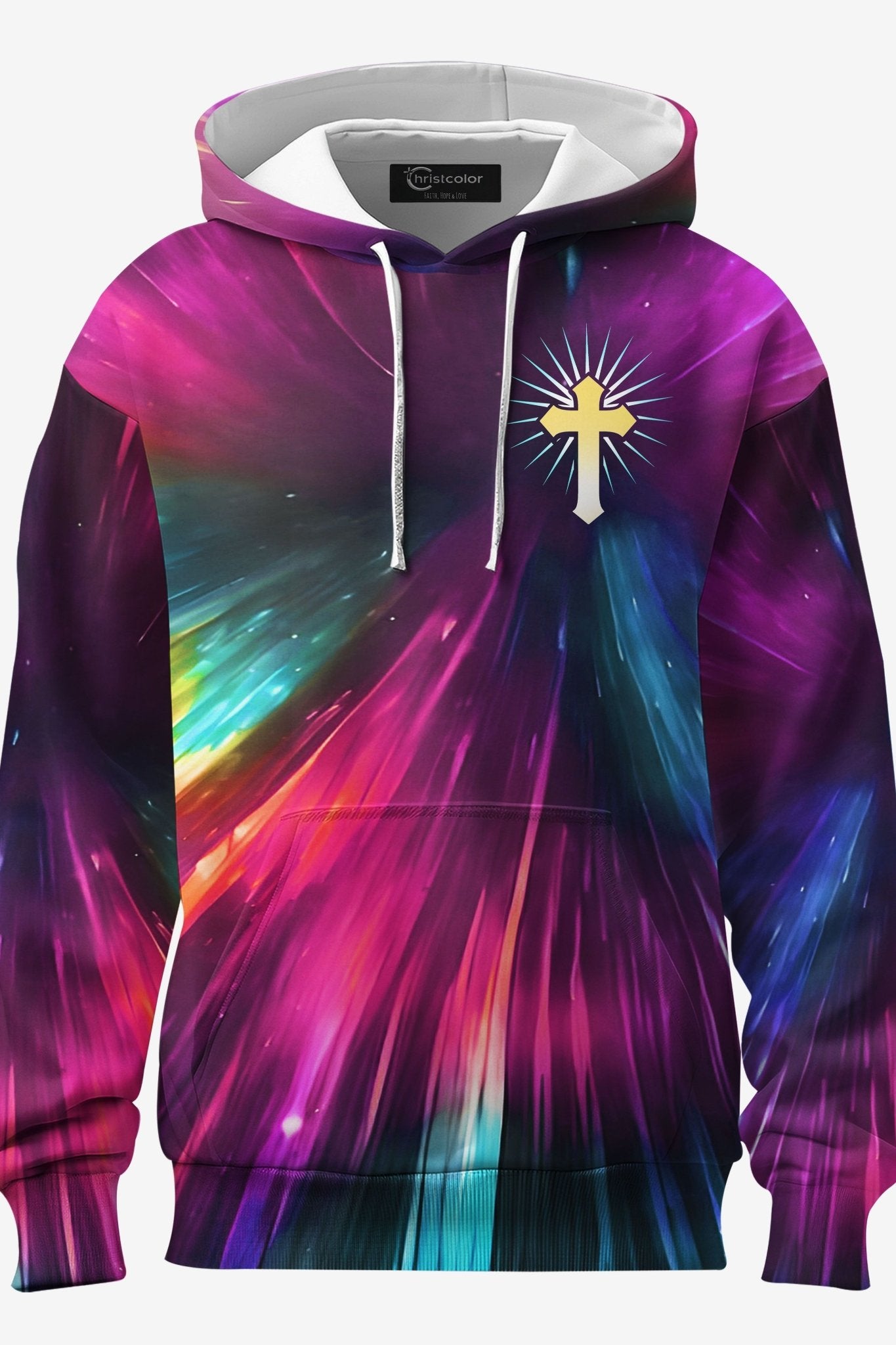 For God So Loved The World All Over Print Hoodie