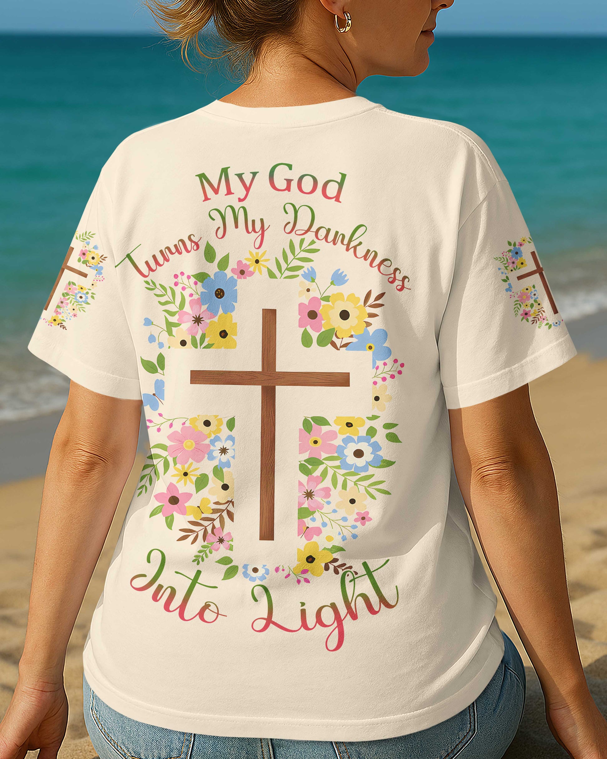 My God Turns My Darkness Into Light T-Shirt
