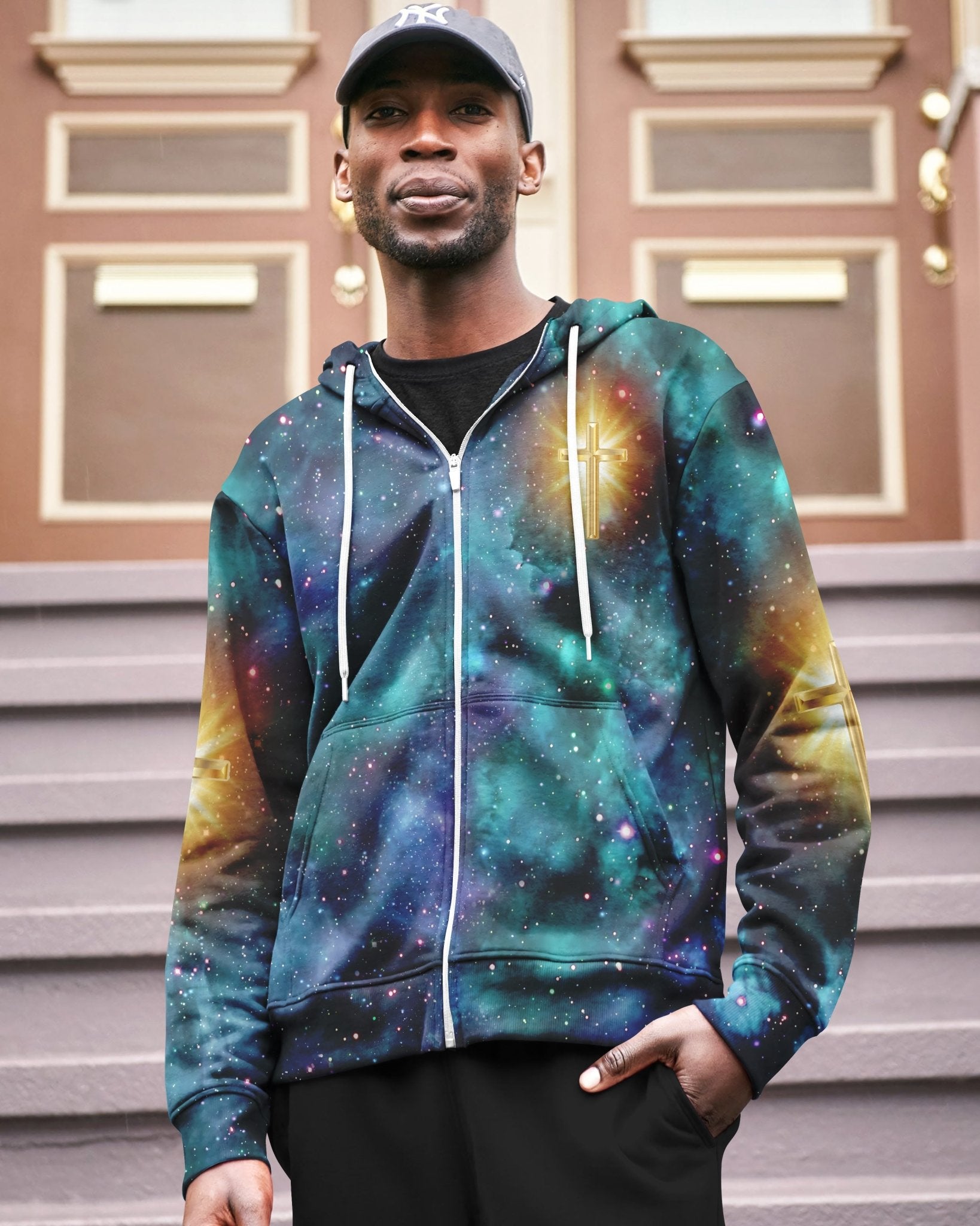 Whoever Drinks The Water I Give Them Will Never Thirst All Over Print Zip Hoodie