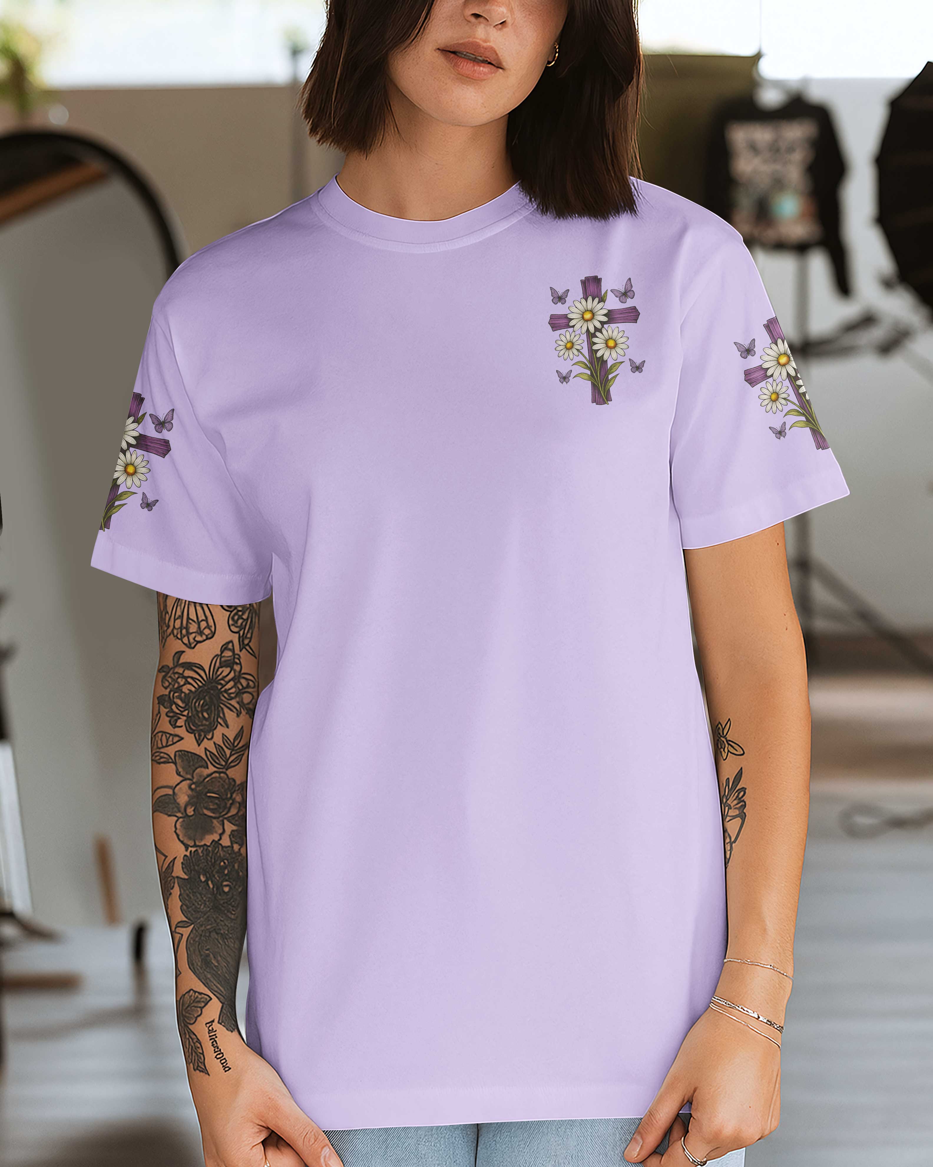 My Strength Didn't Come From Perfection All Over Print T-Shirt