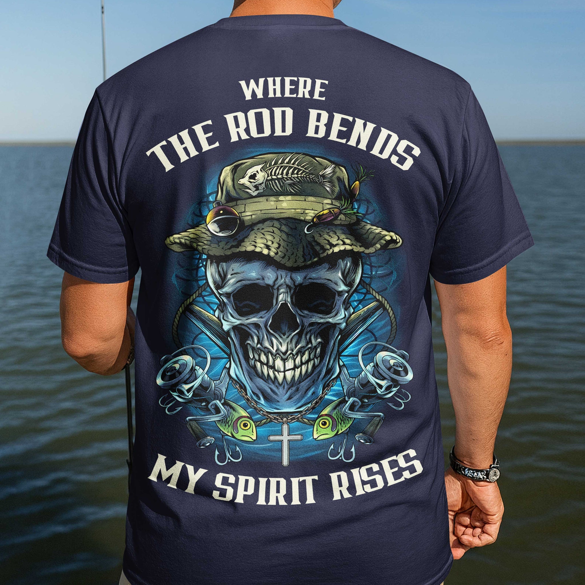 Where The Rod Bends T-Shirt