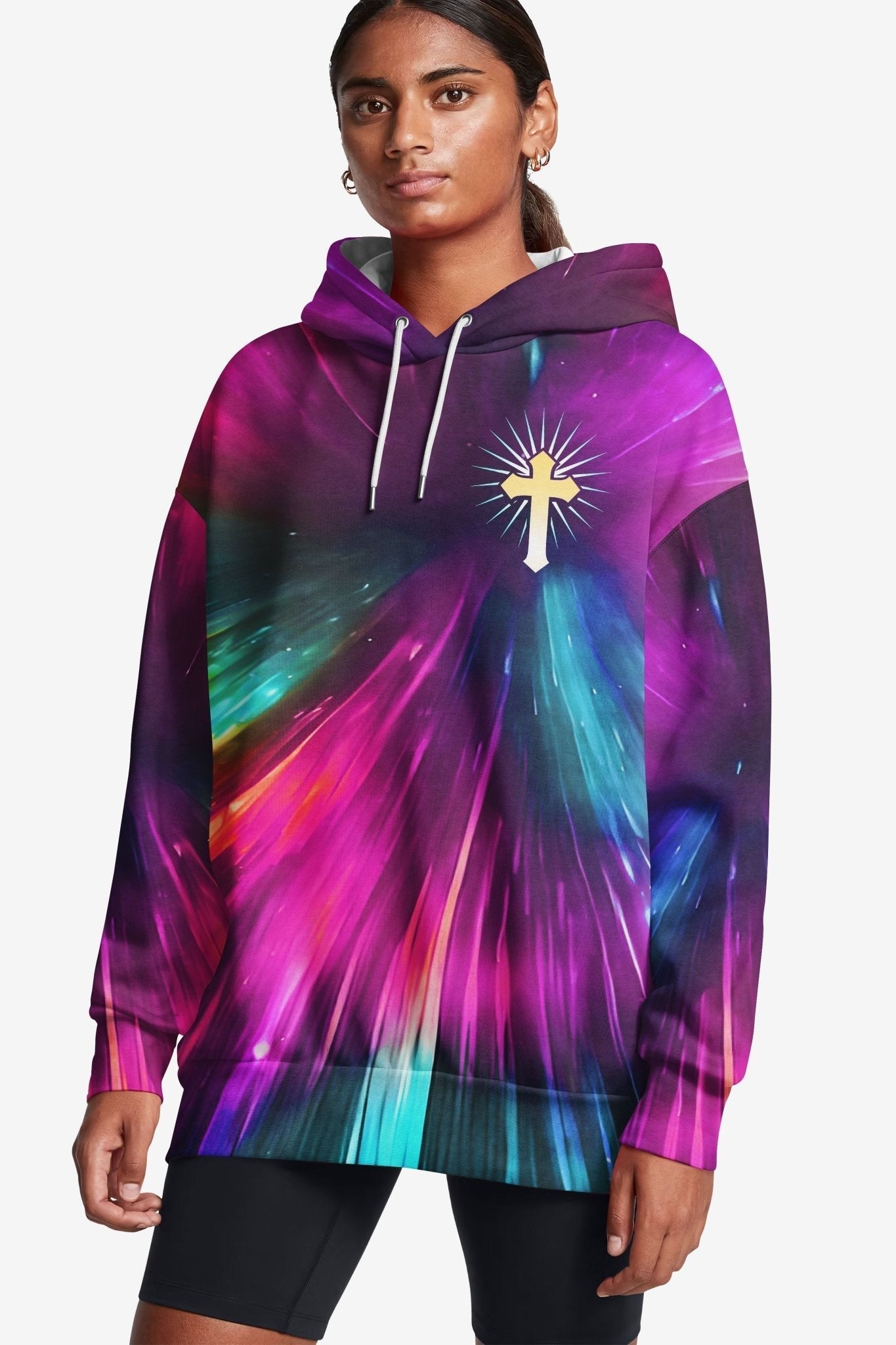 For God So Loved The World All Over Print Hoodie