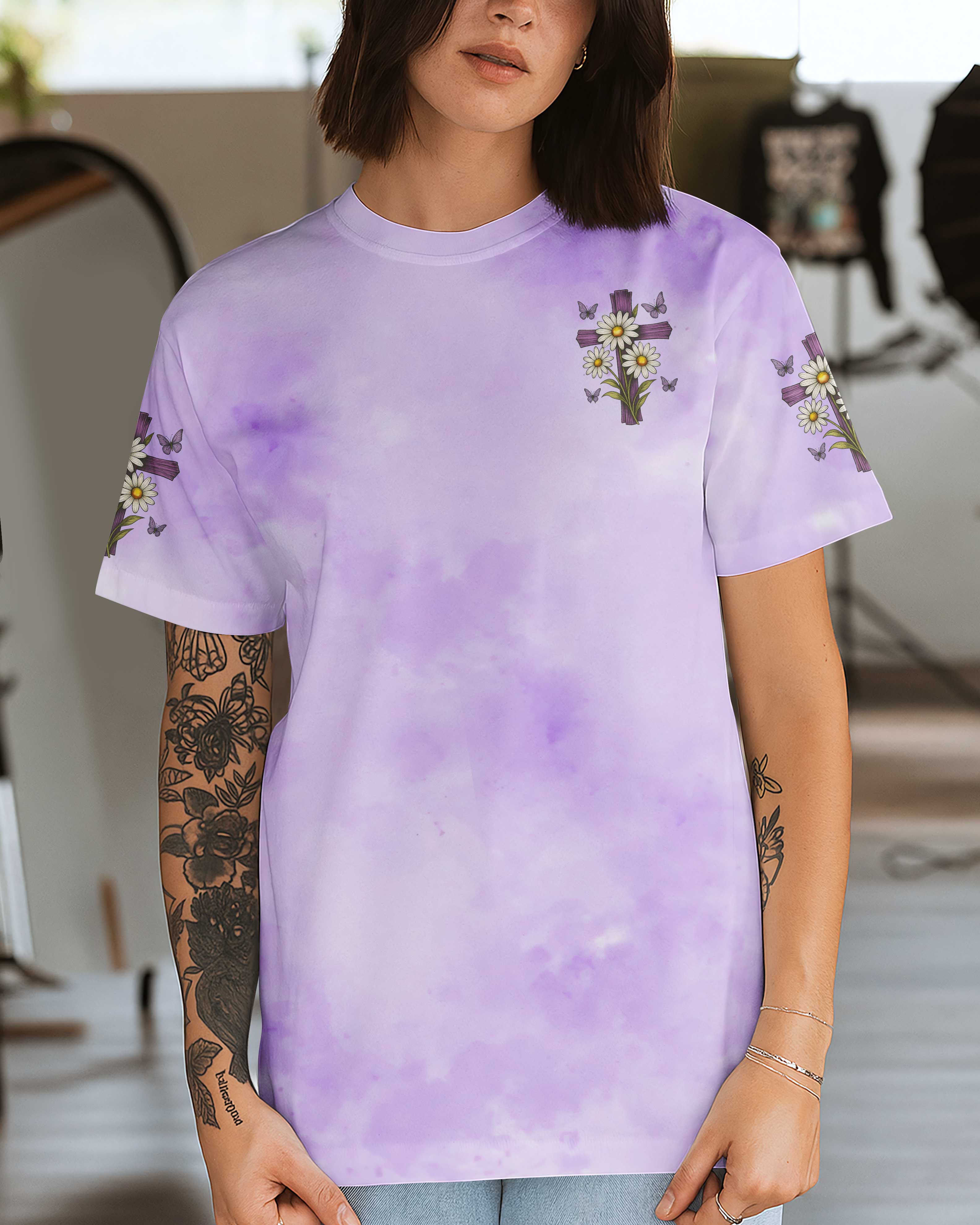 My Strength Didn't Come From Perfection All Over Print T-Shirt