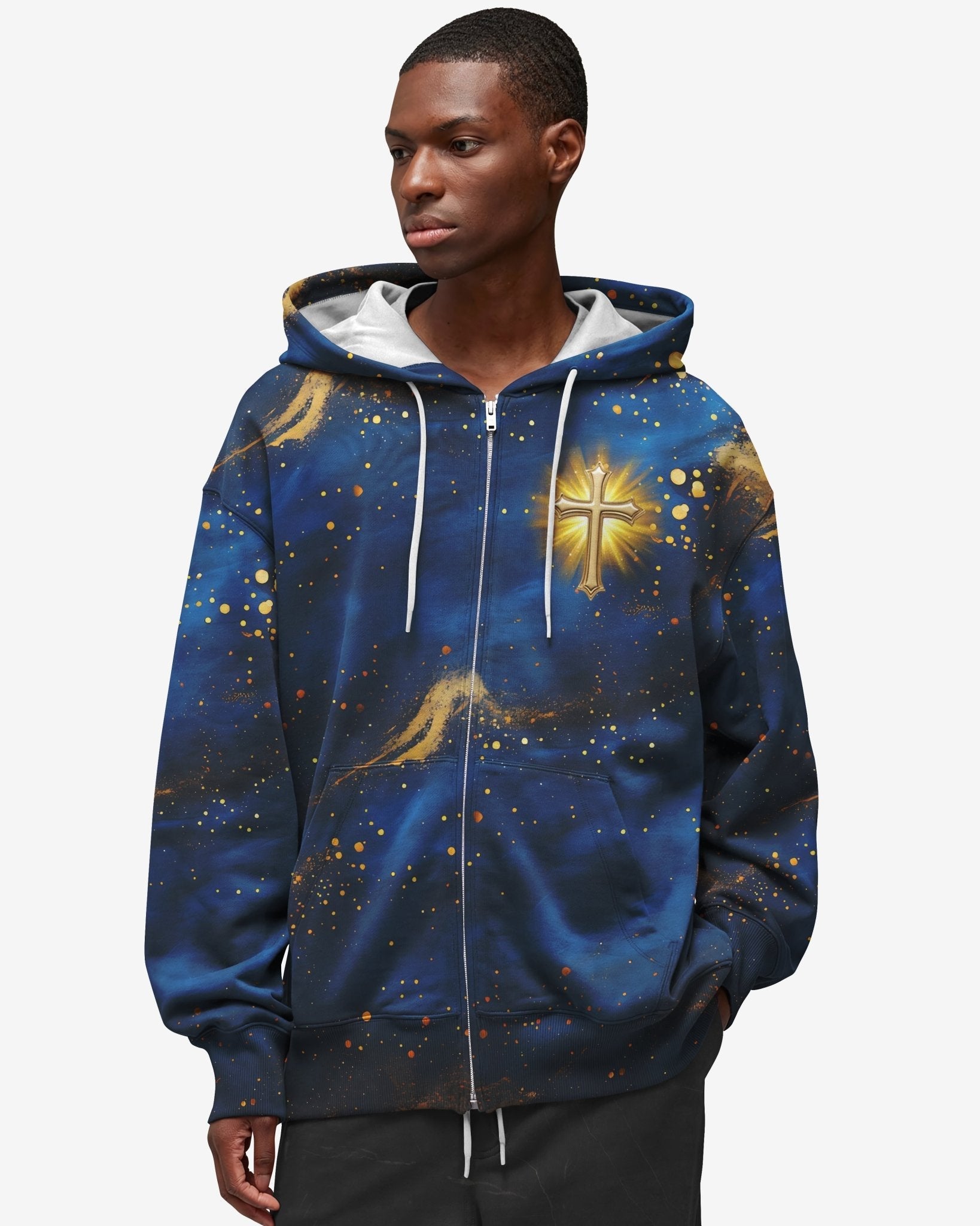 Faith Hope Love & Salvation All Over Print Zip Hoodie