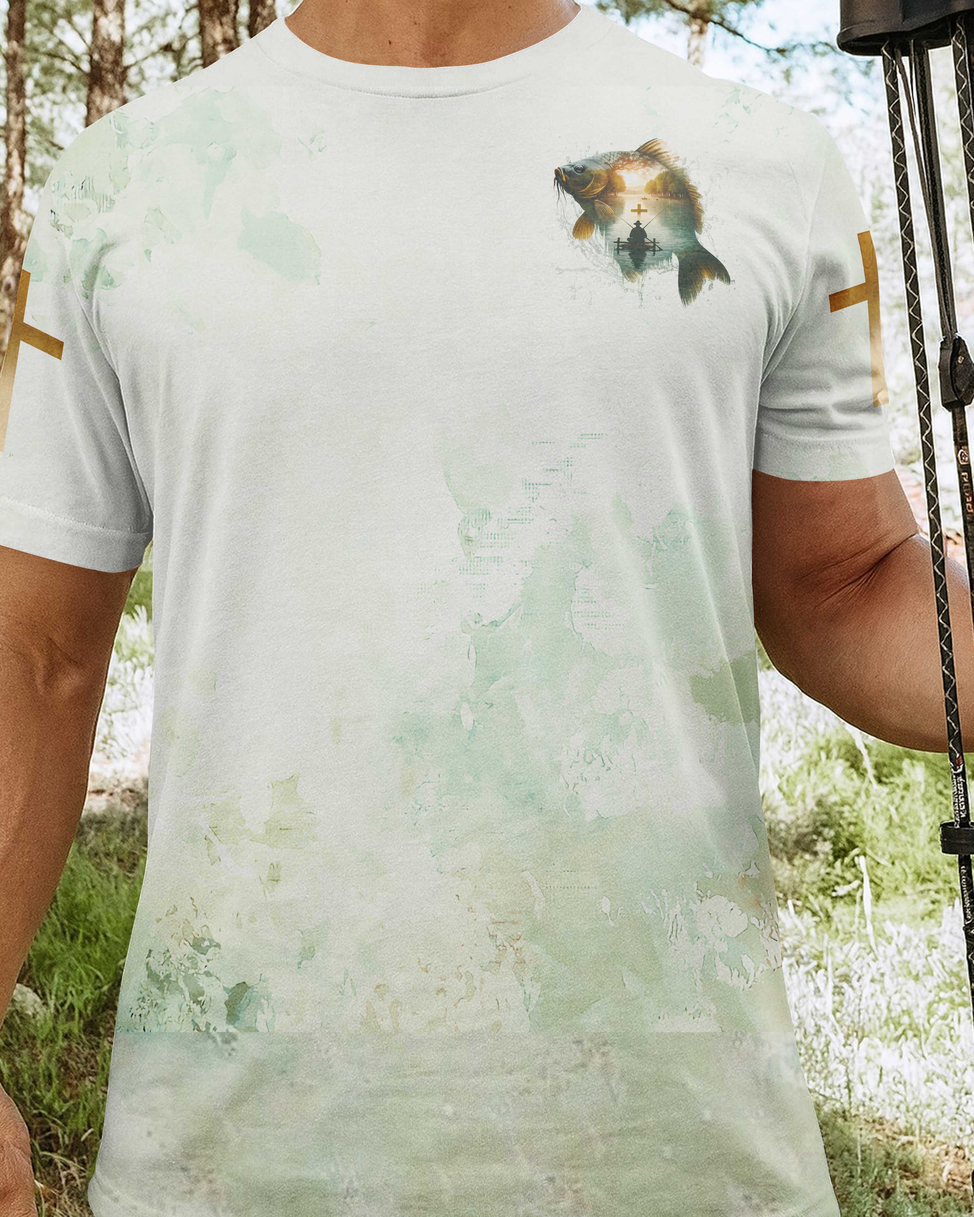 Follow Me And I Will Make You Fisher Of Men All Over Print T-Shirt