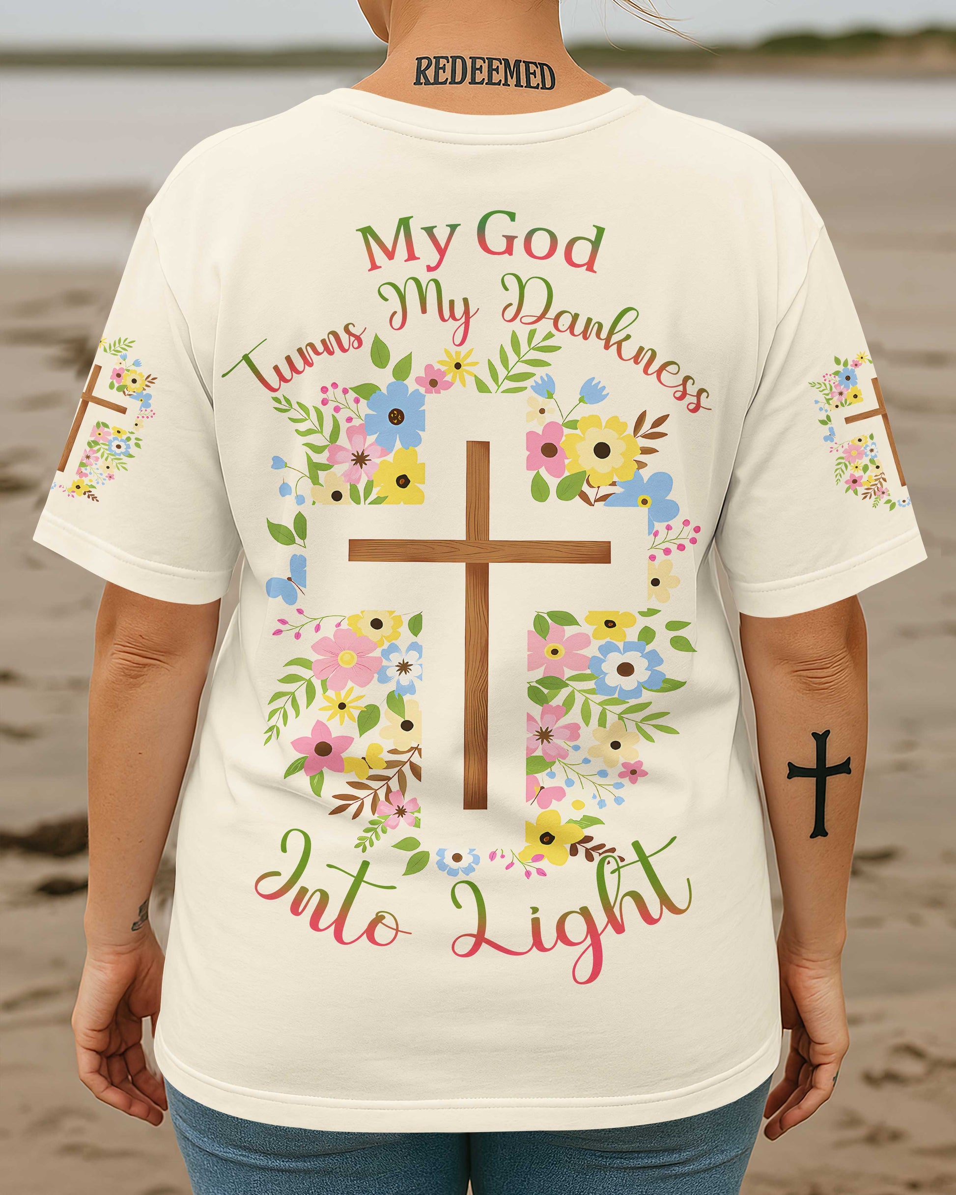 My God Turns My Darkness Into Light T-Shirt