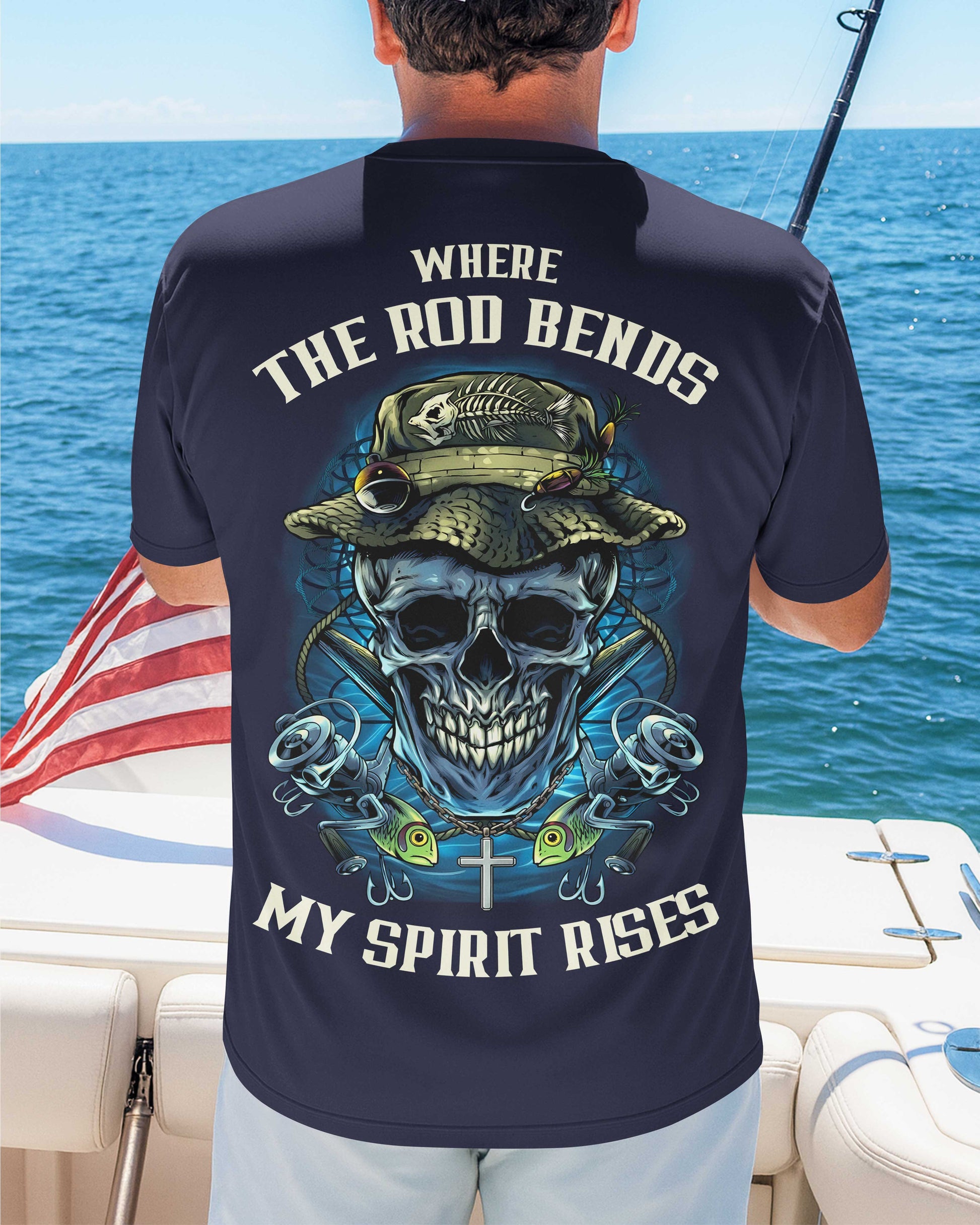 Where The Rod Bends T-Shirt