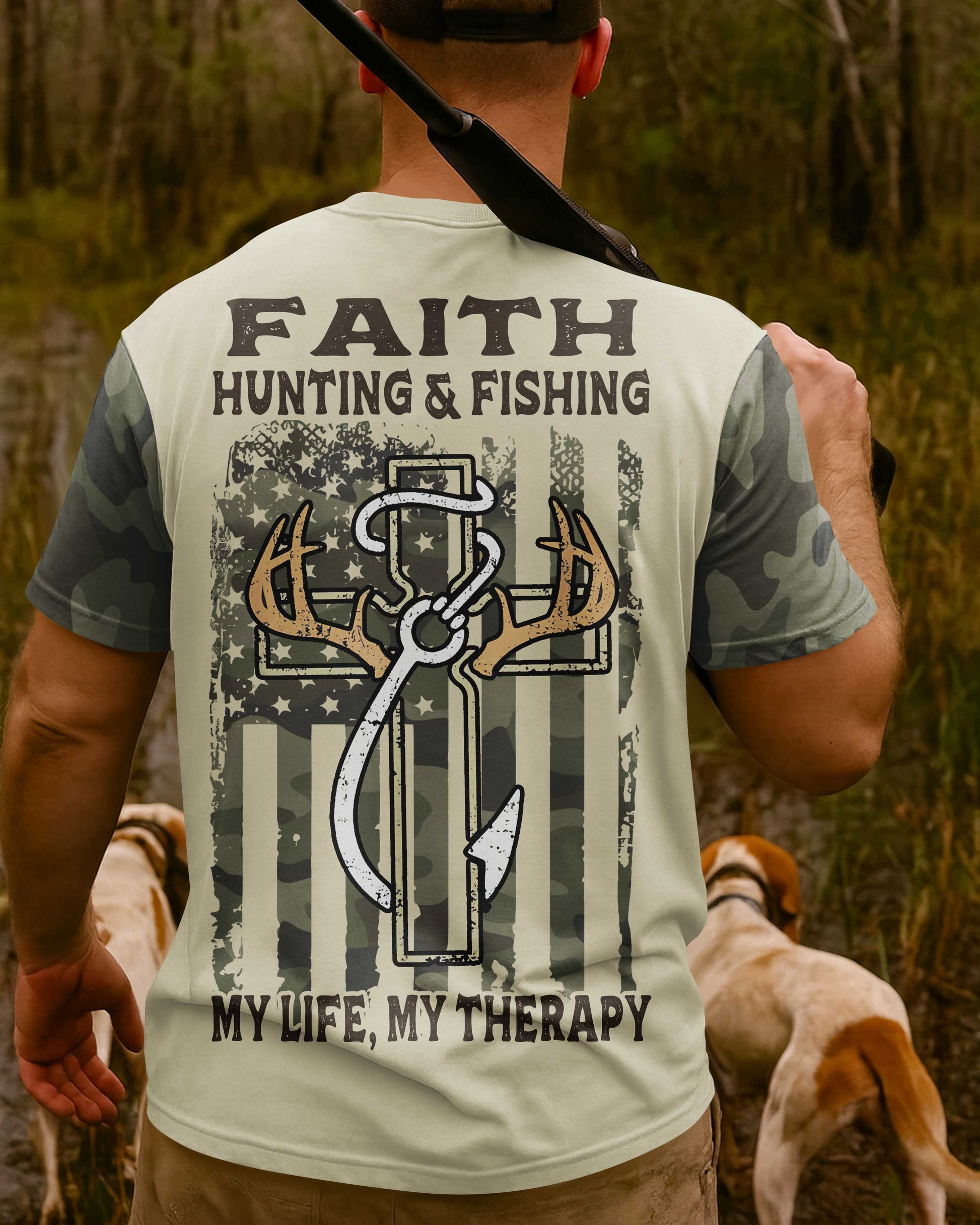 Hunting & Fishing Therapy Hoodie