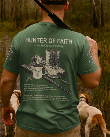 Hunter Of Faith All Over Print T-Shirt