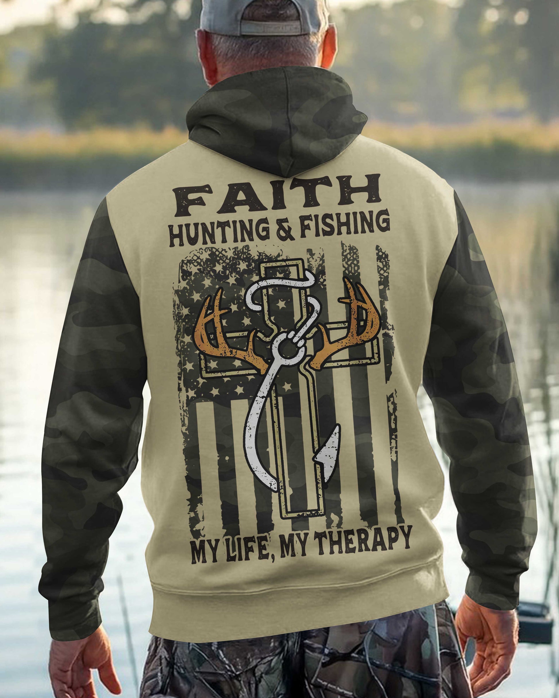 Hunting & Fishing Therapy Hoodie