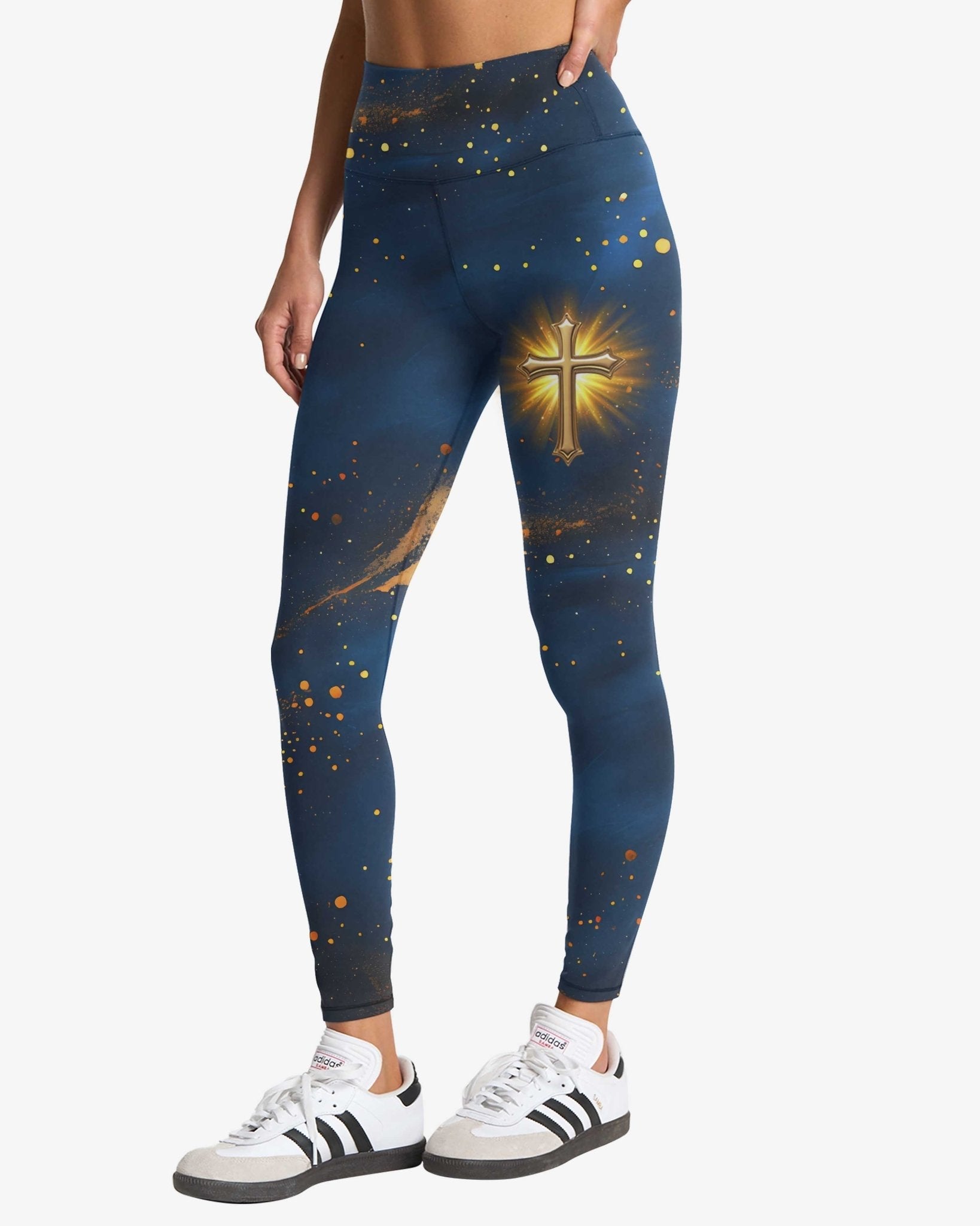 Faith Hope Love & Salvation All Over Print Leggings