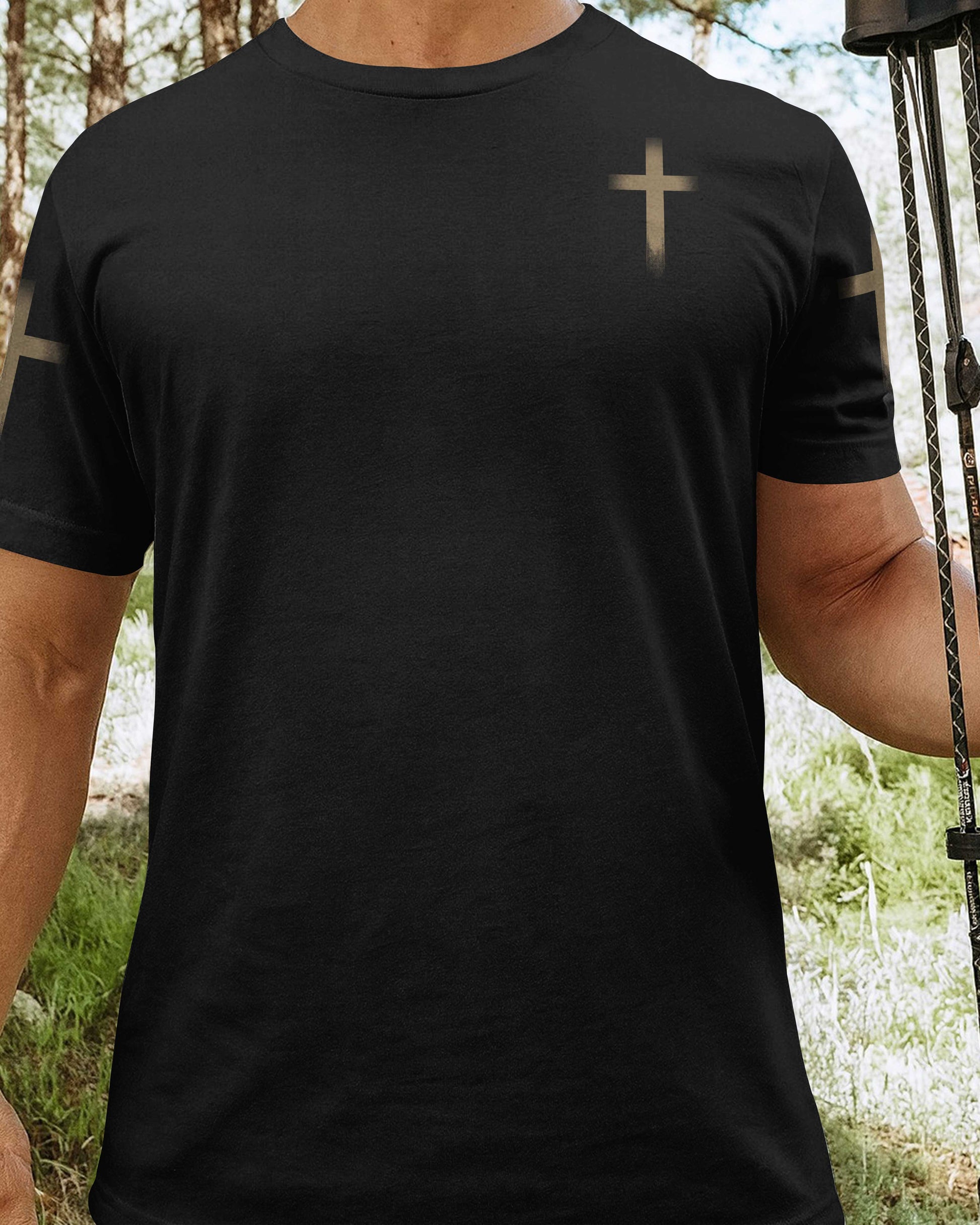 Reel In Faith Cast Out Fear All Over Print T-Shirt