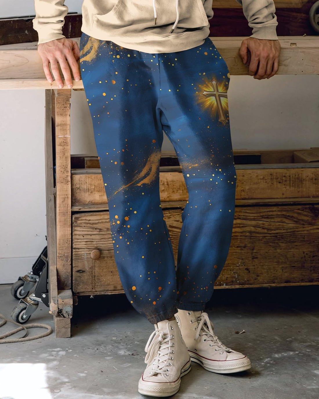 Faith Hope Love & Salvation All Over Print Jogger Pants