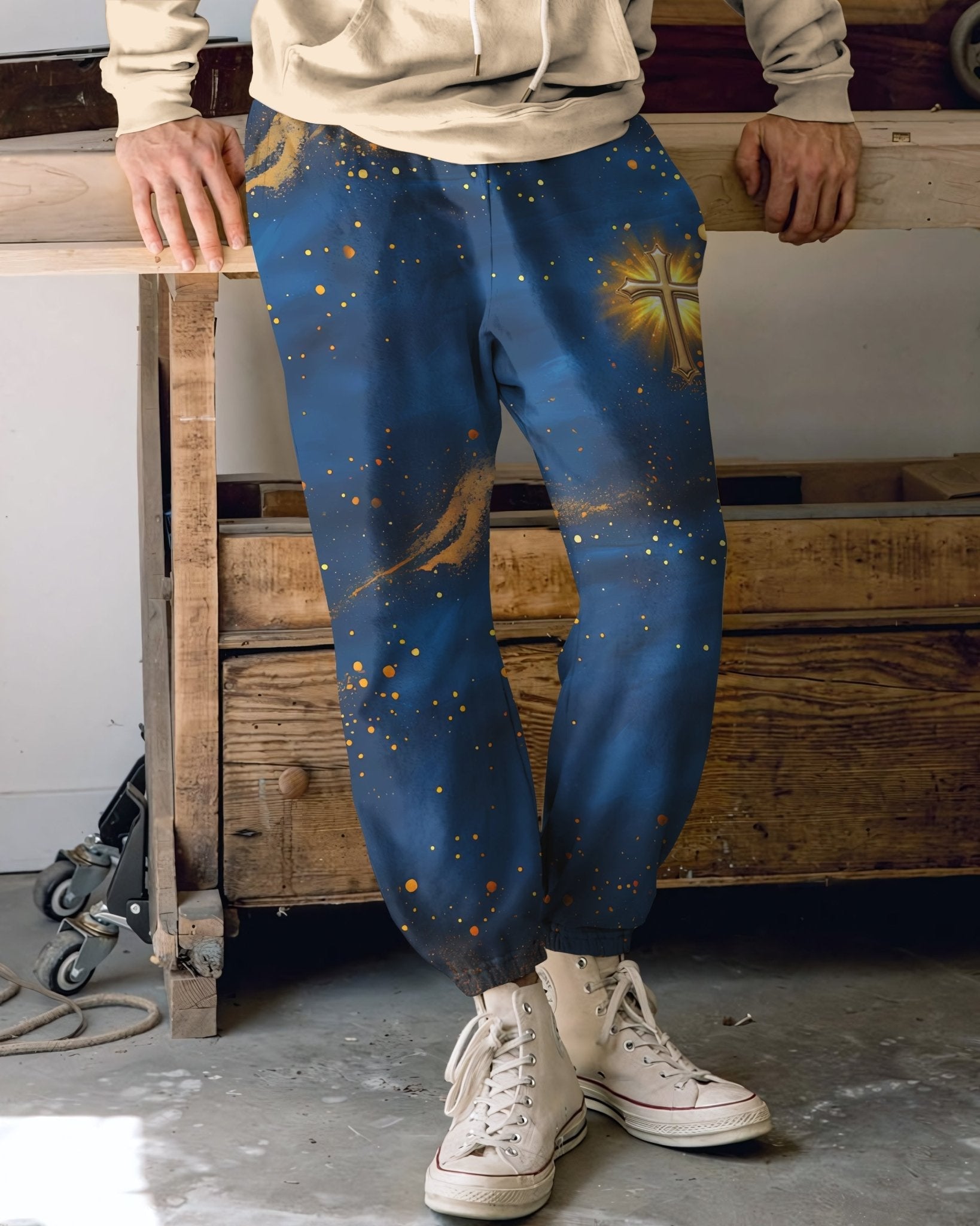 Faith Hope Love & Salvation All Over Print Jogger Pants