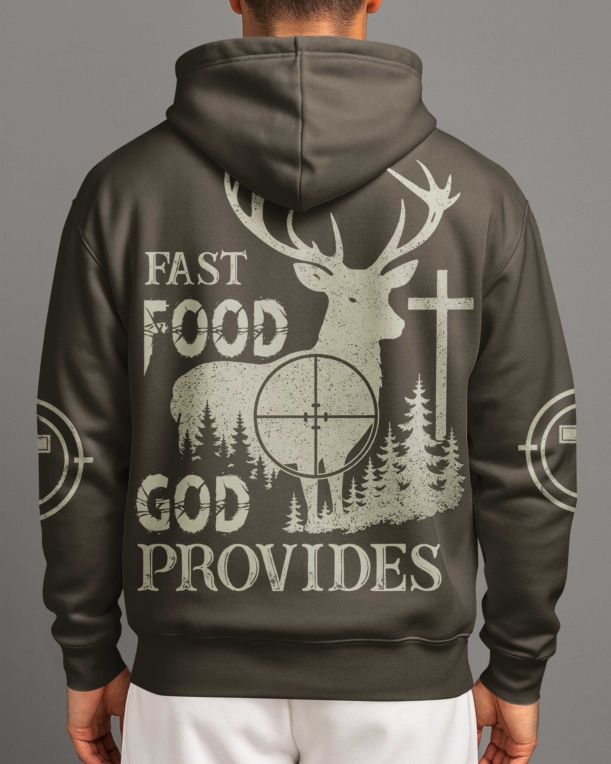 Fast Food God Provides Shirt