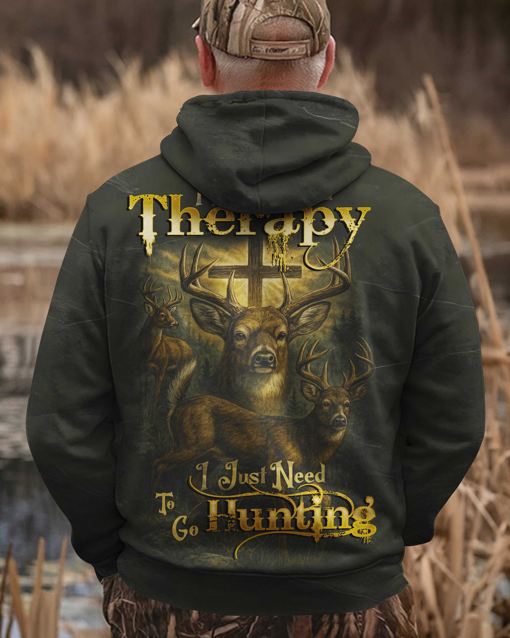 I Don't Need Therapy I Just Need To Go Hunting Shirt