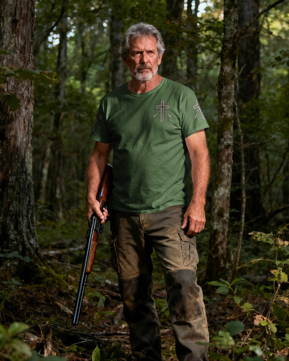 Hunter Of Faith All Over Print T-Shirt