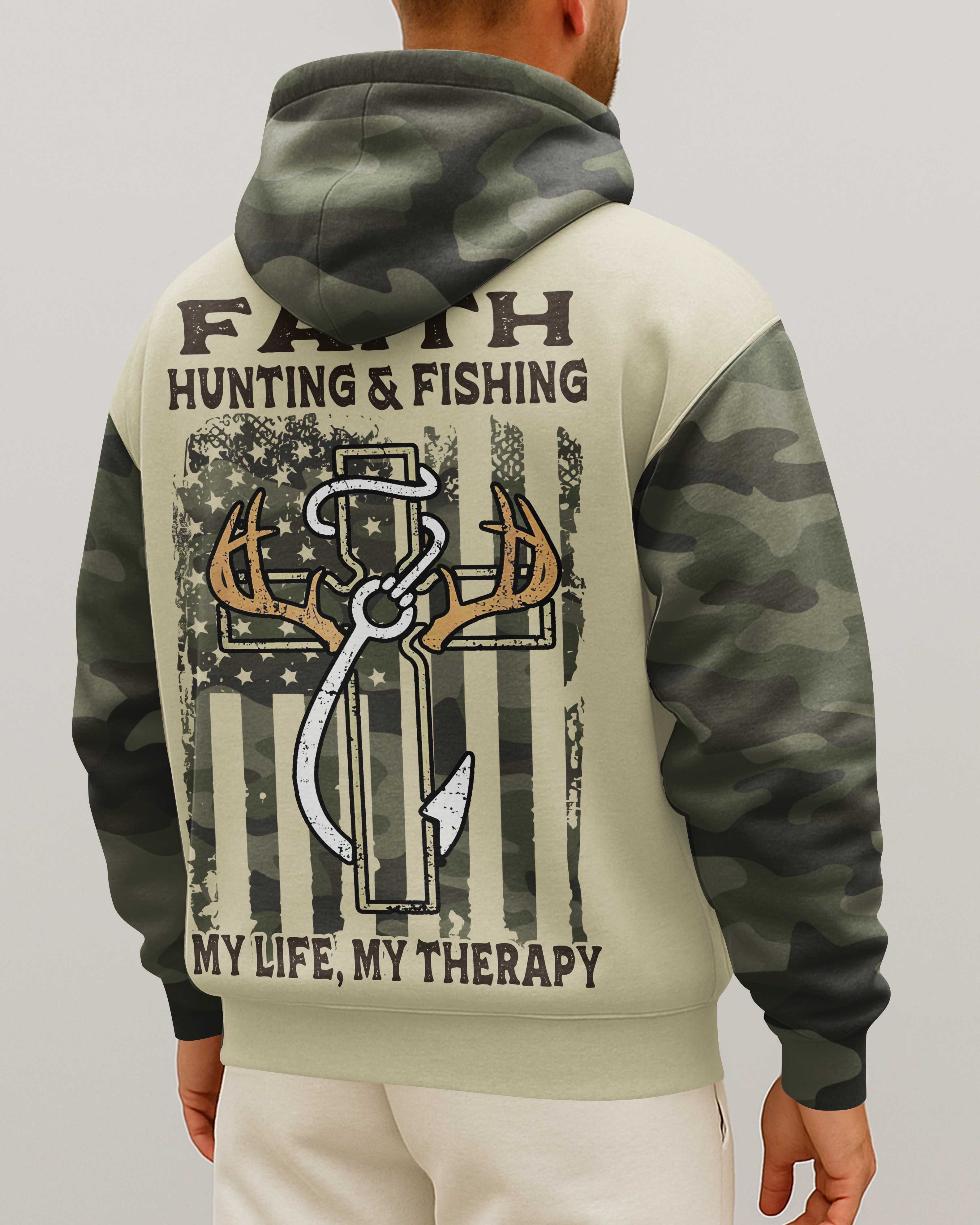 Hunting & Fishing Therapy Hoodie
