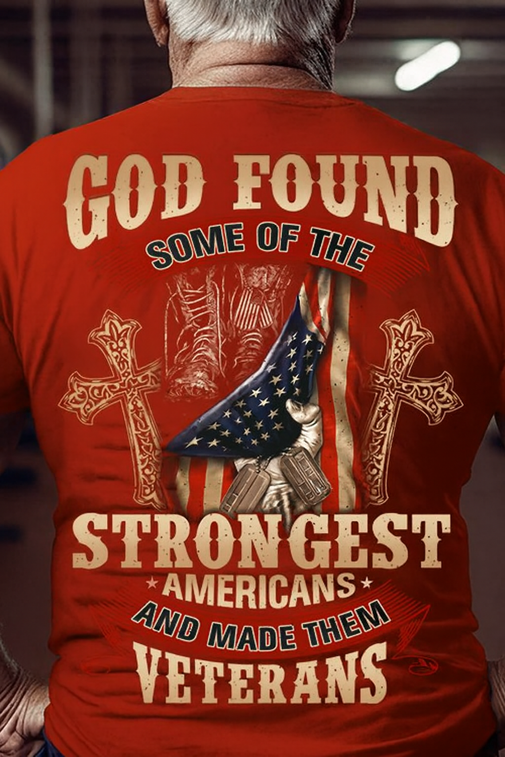 Classic Veteran Pride Shirt – Strongest Americans Design