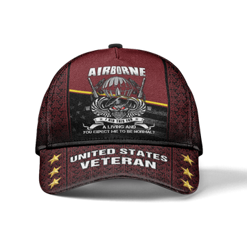 Airborne I Did This For A Living Classic Cap