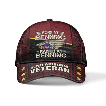Airborne Born At Benning Raised At Benning Classic Cap