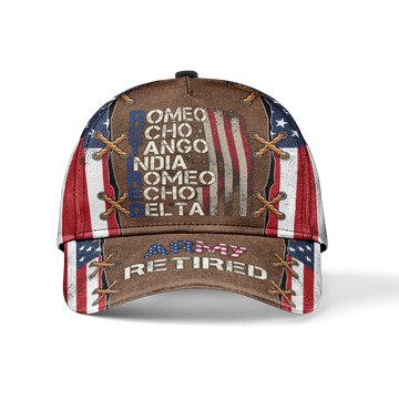 Army Retired Foxtrot Classic Cap