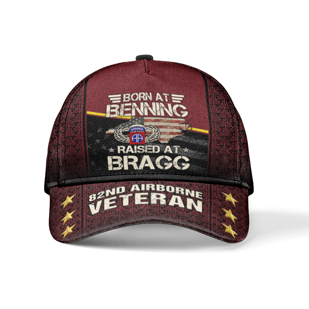 Born At Benning Raised At Bragg Classic Cap