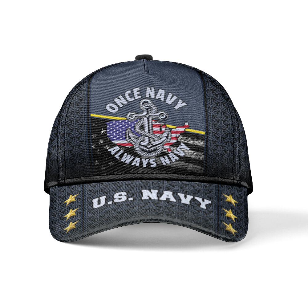 Once Navy Always Navy Classic Cap