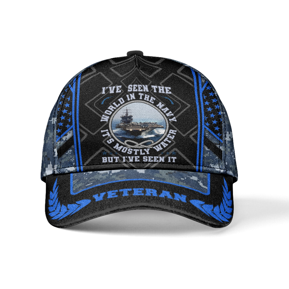 I've Seen The World In The Navy Classic Cap
