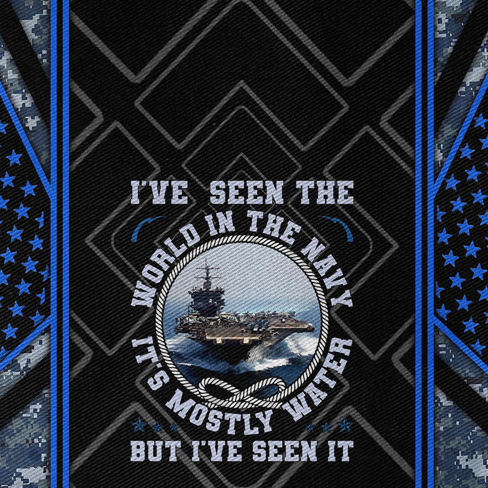 I've Seen The World In The Navy Classic Cap