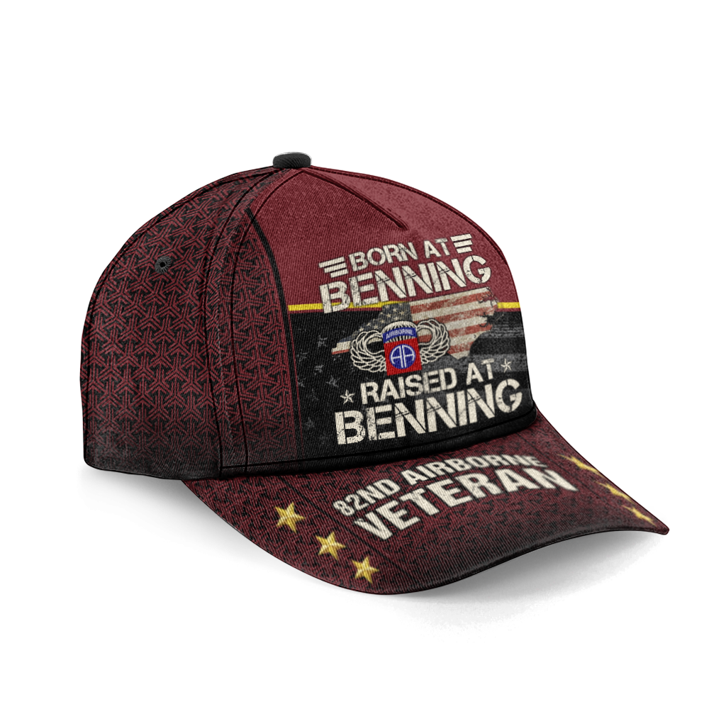Airborne Born At Benning Raised At Benning Classic Cap