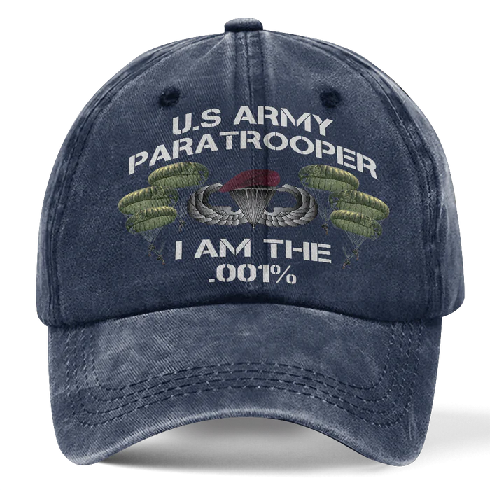 AIRBORNE PARATROOPER I AM THE WASHED CAP