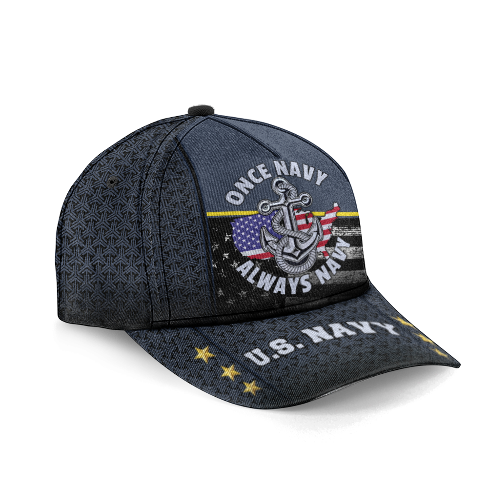 Once Navy Always Navy Classic Cap