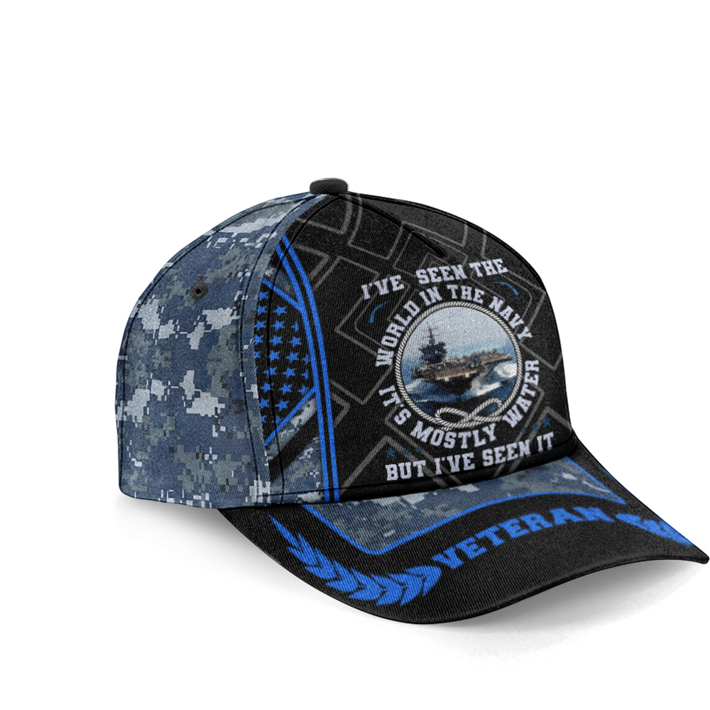 I've Seen The World In The Navy Classic Cap