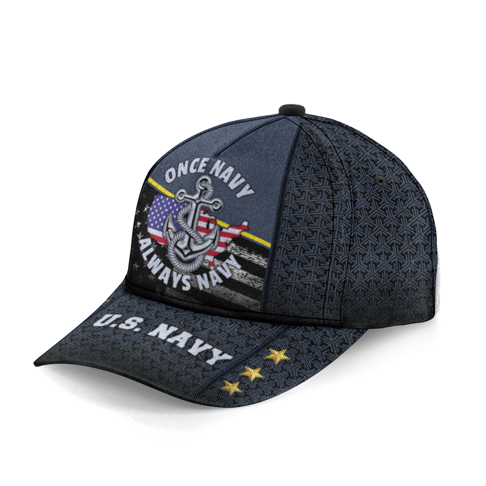 Once Navy Always Navy Classic Cap