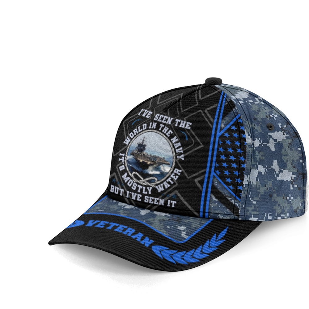 I've Seen The World In The Navy Classic Cap
