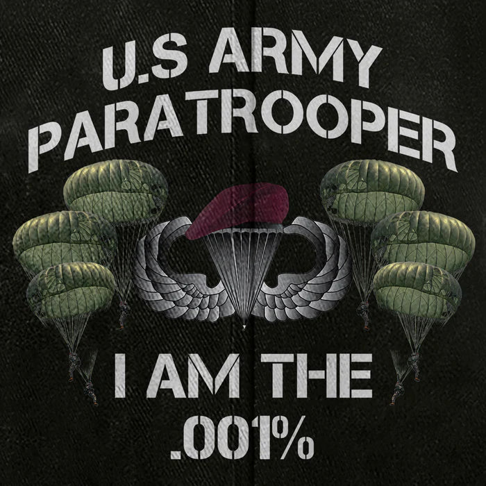 AIRBORNE PARATROOPER I AM THE WASHED CAP