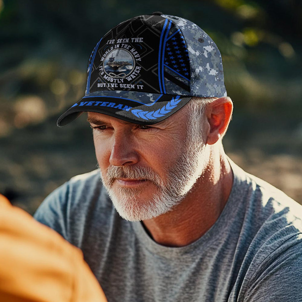 I've Seen The World In The Navy Classic Cap