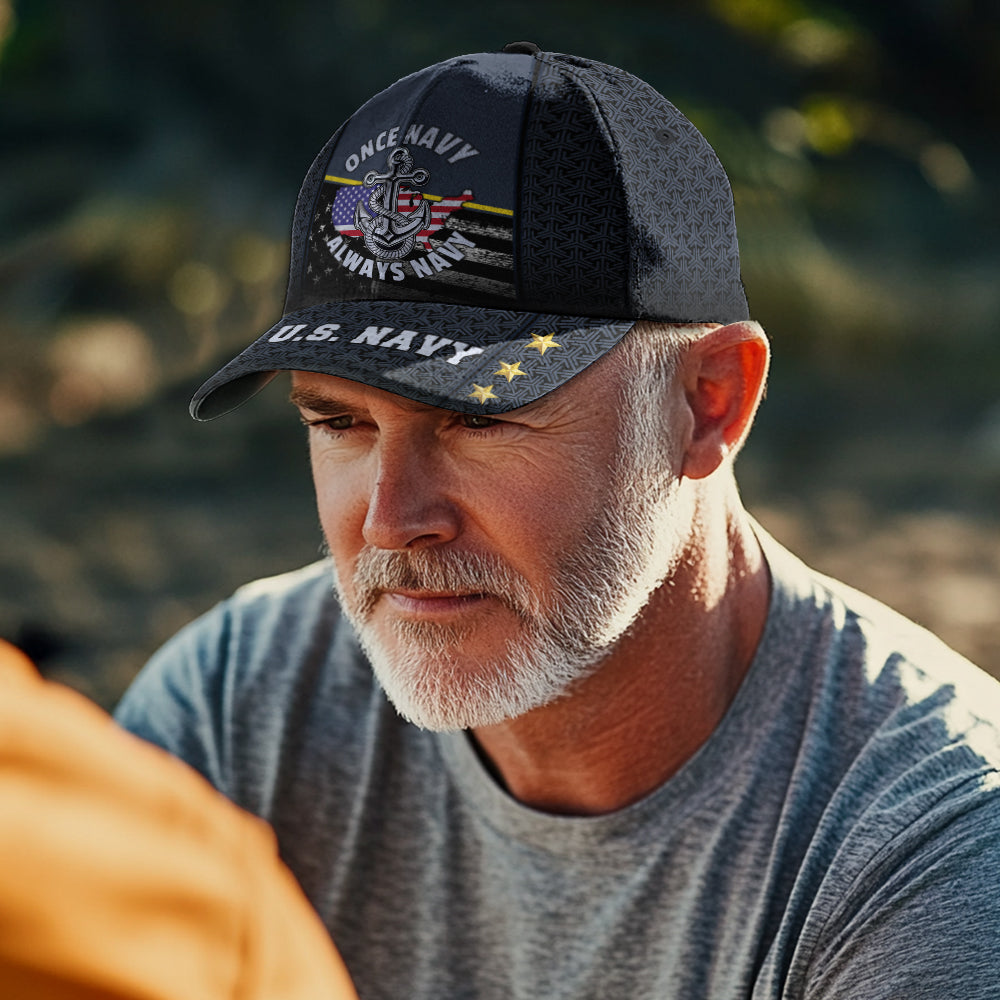 Once Navy Always Navy Classic Cap