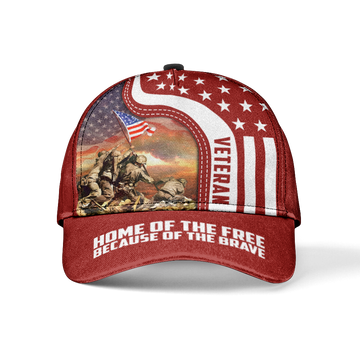 Home Of The Free Because Of The Brave Classic Cap