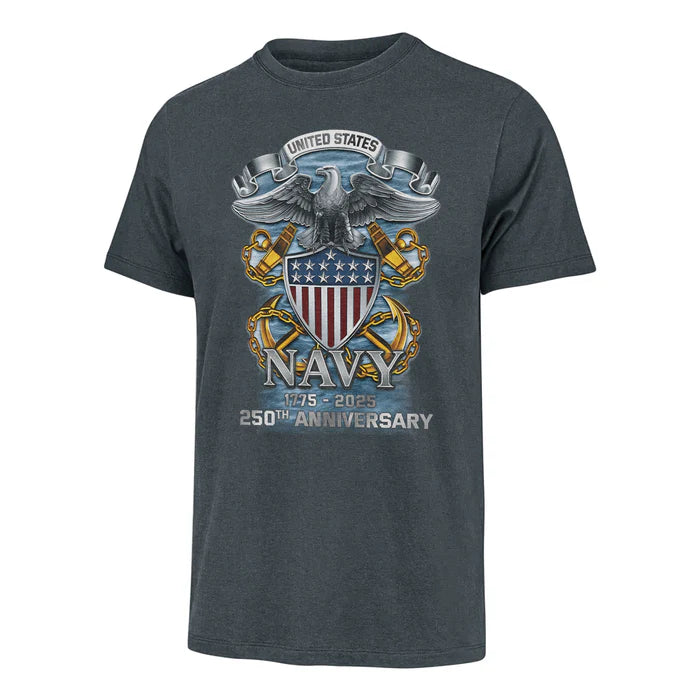 Navy 250th Anniversary Classic T-Shirt