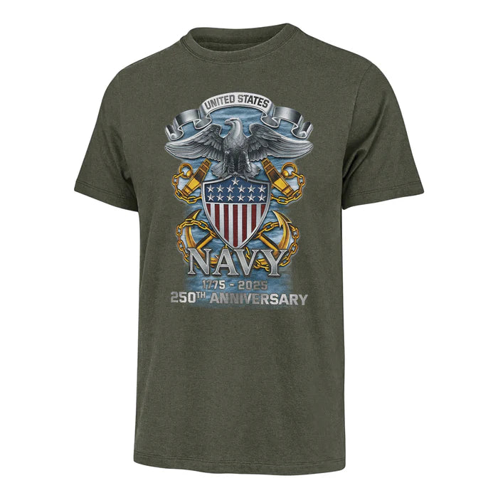 Navy 250th Anniversary Classic T-Shirt