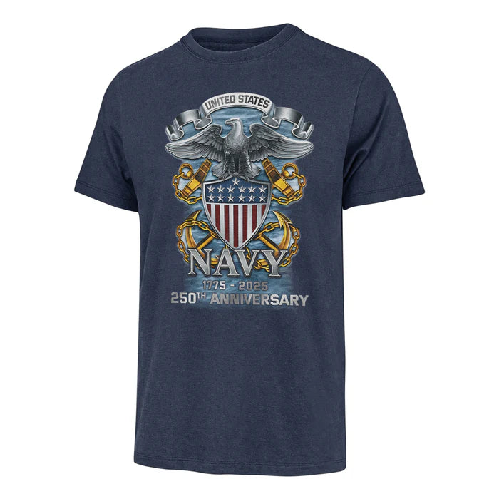 Navy 250th Anniversary Classic T-Shirt