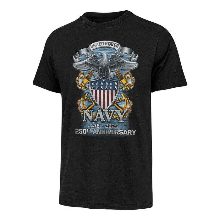 Navy 250th Anniversary Classic T-Shirt