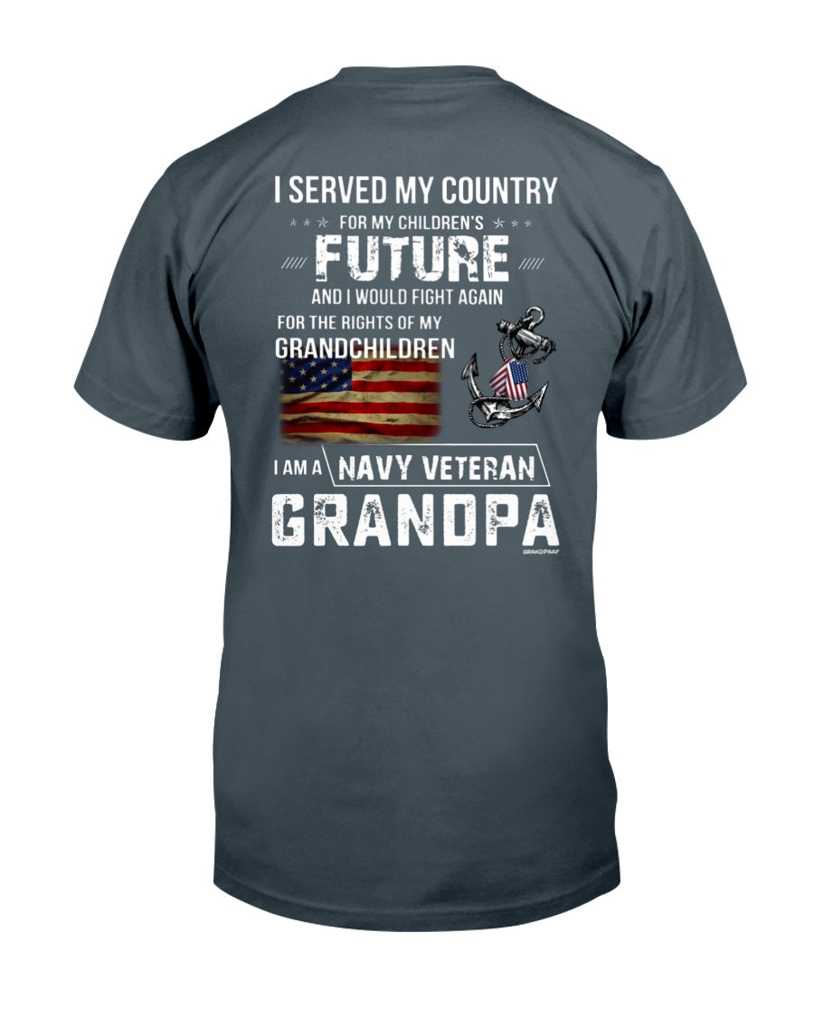 Grandpa Veteran - I served my country Classic T-Shirt