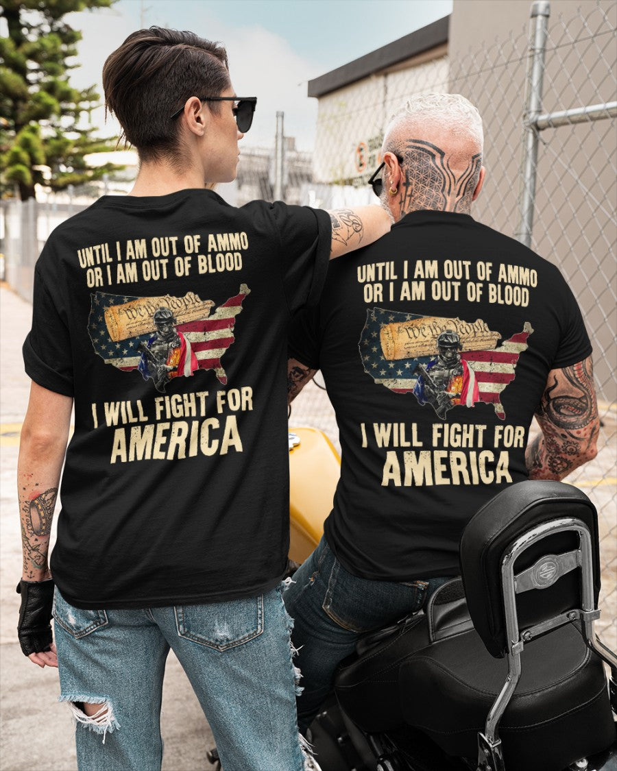 I Will Fight For America Classic T-shirt 3D