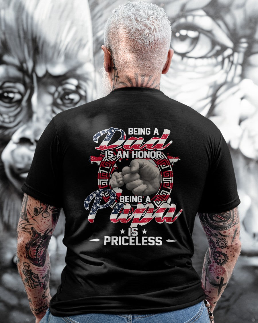 Papa Pride T-Shirt – Grandpa’s Honor & Love