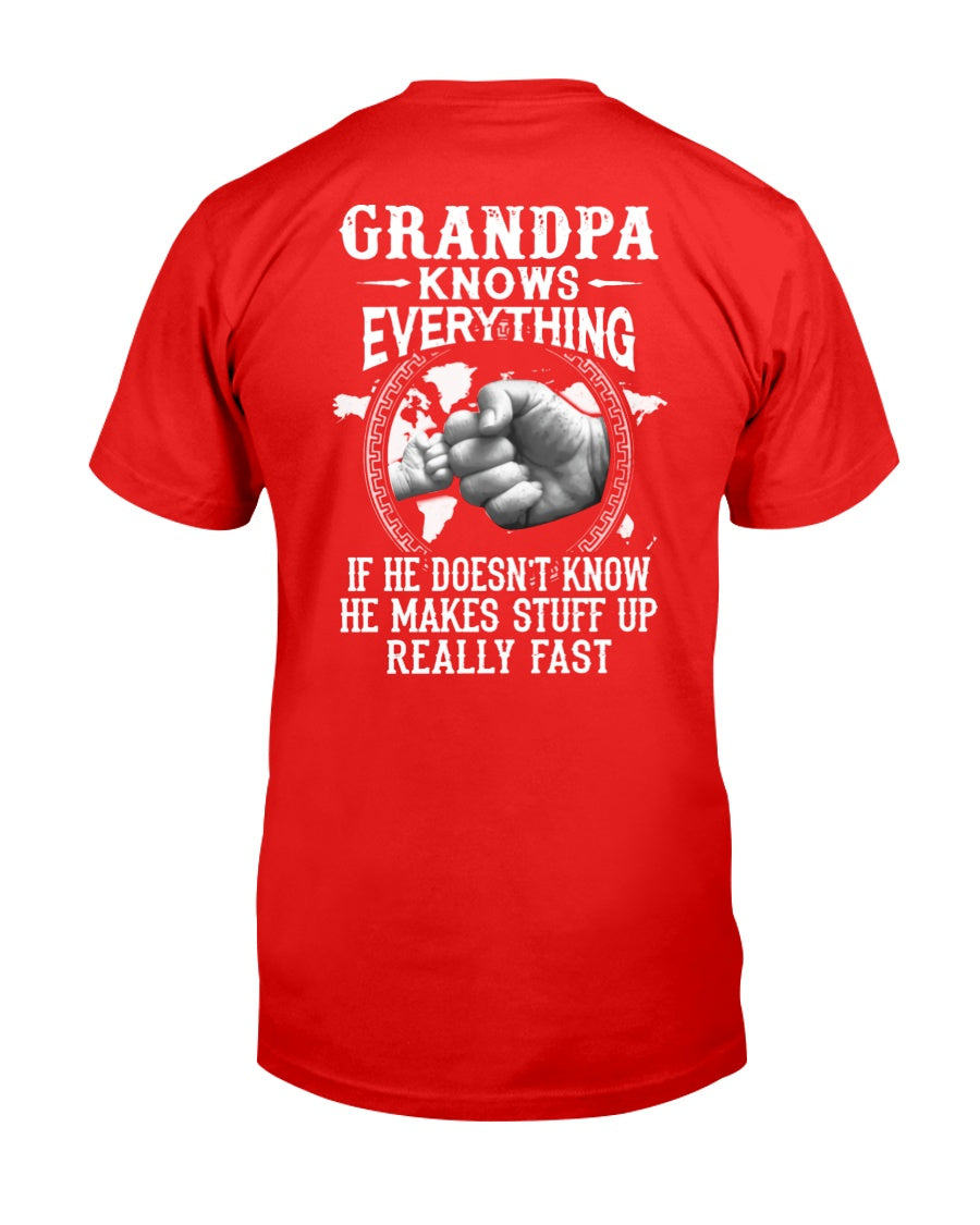 Grandpa - grandpa knows everything Classic T-Shirt